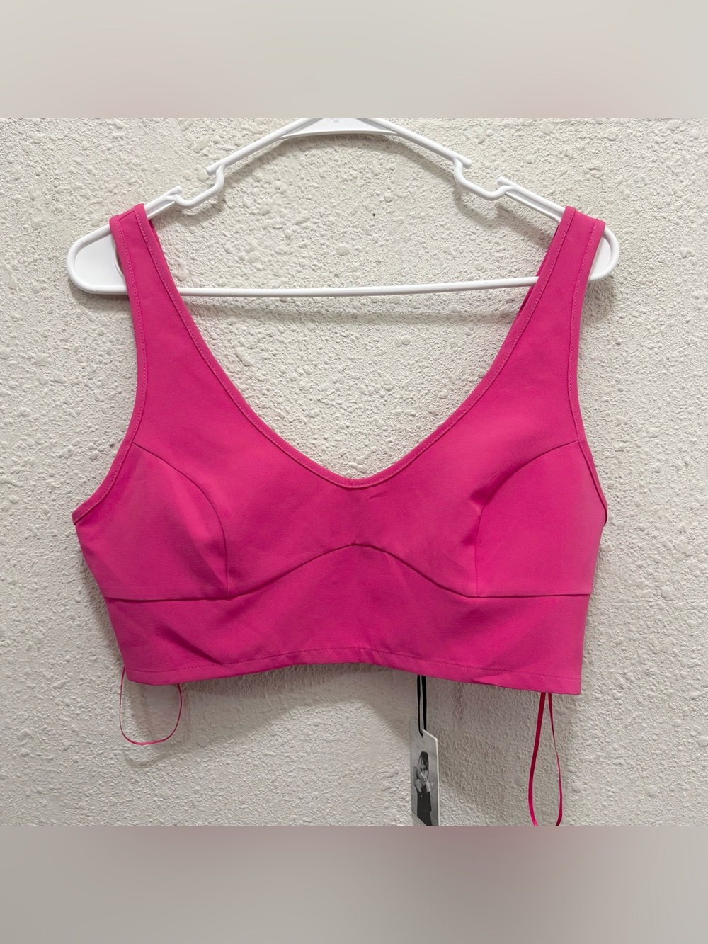 Sincerely Jules Pink Crop Top NWT M